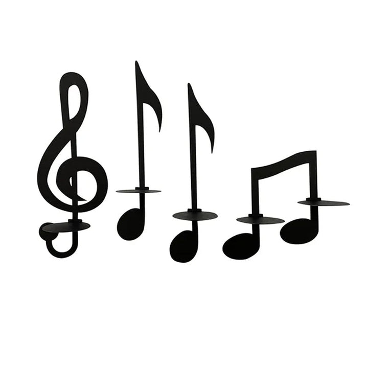 Black Music Note Wall Light Stornfield