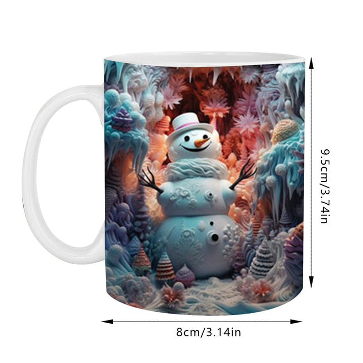 3D snowman mug | Stornfield