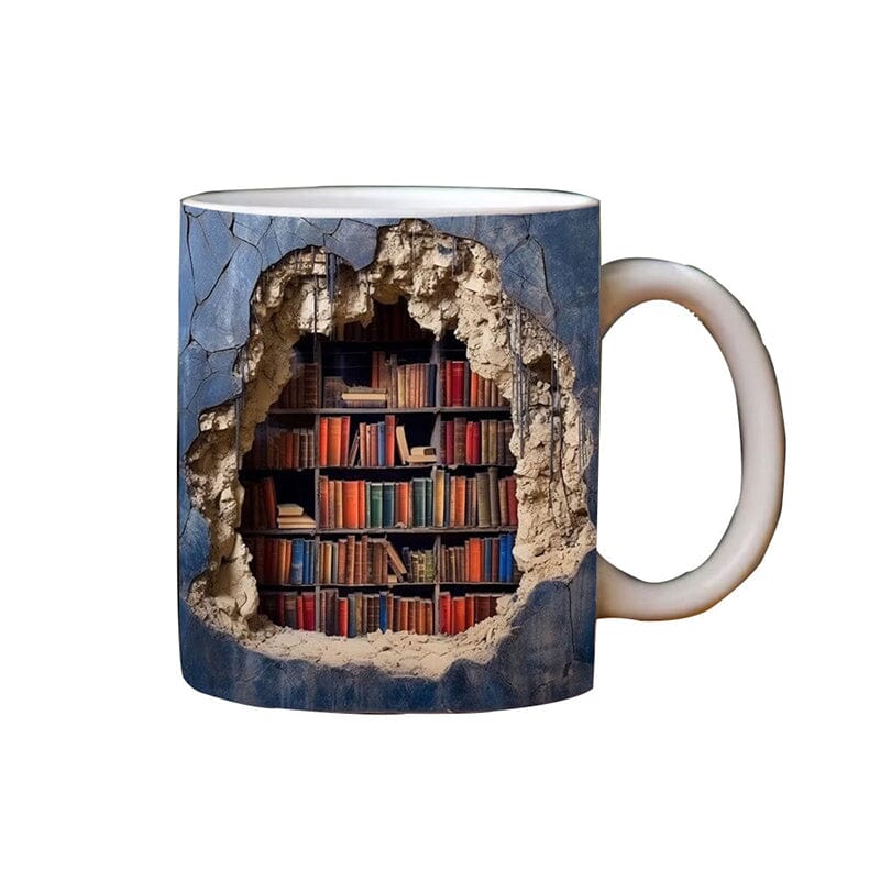 3D Bookshelf Mug | Stornfield