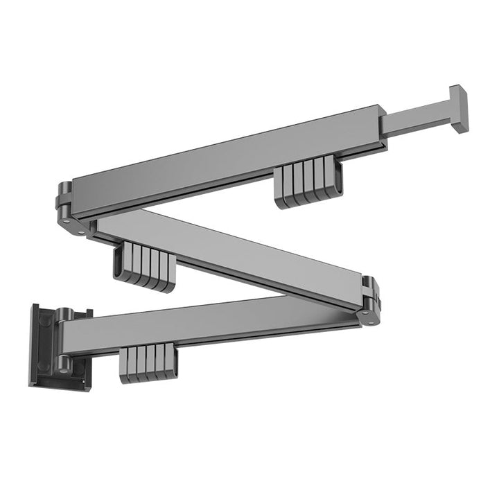 Foldable aluminum alloy drying rack with hook | Stornfield