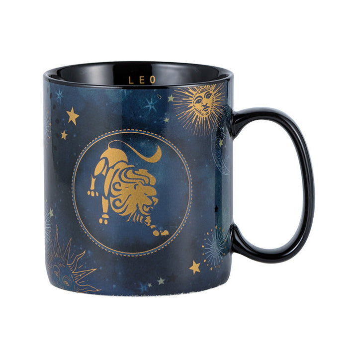 12 Constellations Mug Cobalt Blue Ceramic Coffee Mug | Stornfield
