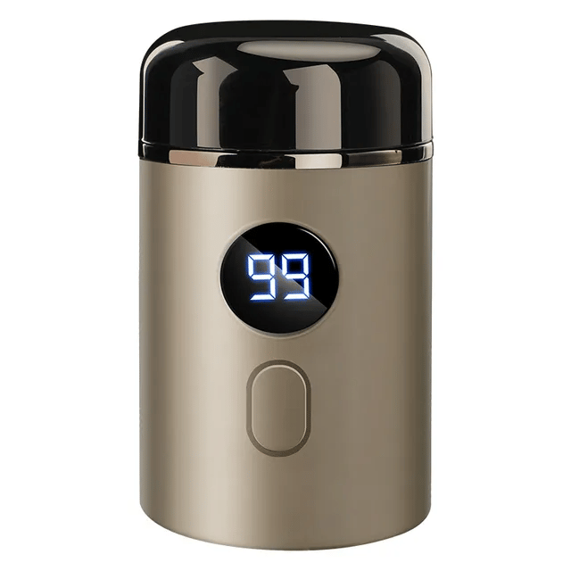Stornfield | Mini Electric Razor — Portable waterproof grooming device with 15 blades