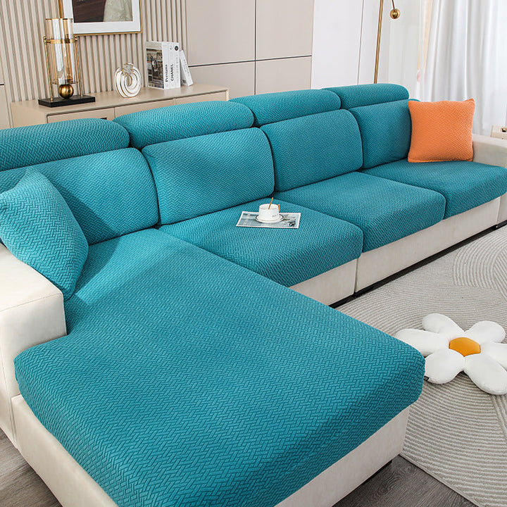 Wrap-around stretch sofa cover | Stornfield