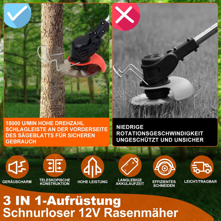 Battery Lawn Trimmer 21V 8000 RPM | Stornfield