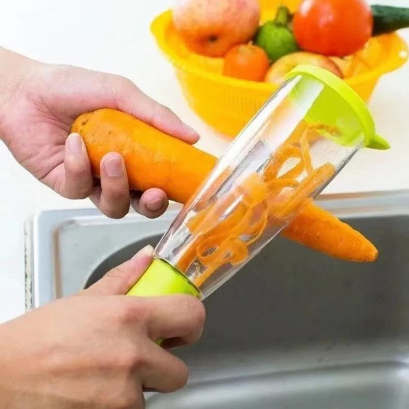 Vegetable Peeler with Container Stornfield