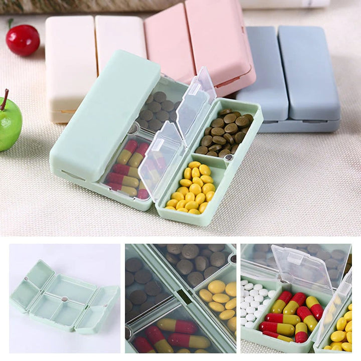Compact Magnetic Pill Organizer | Portable, Safe Storage | Stornfield