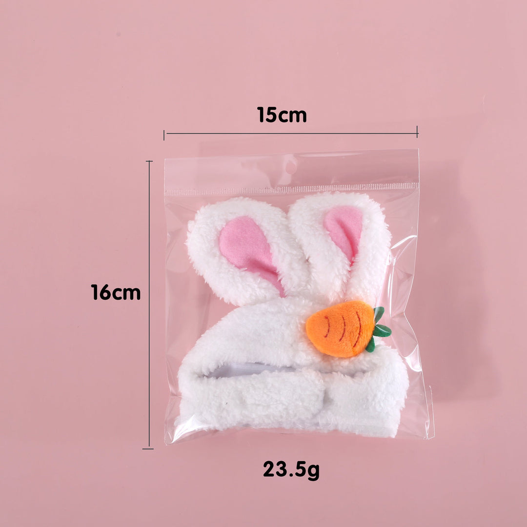Plush Cartoon Pet Hat with Cat, Dog, and Bunny Ears | Stornfield