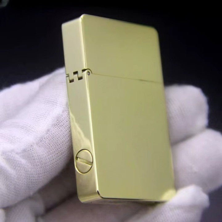 Classic Vintage Brass Windproof Lighter | Stornfield