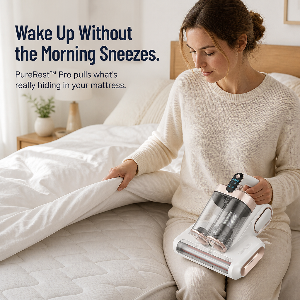 Wireless Mattress Cleaner with UV-C | Stornfield