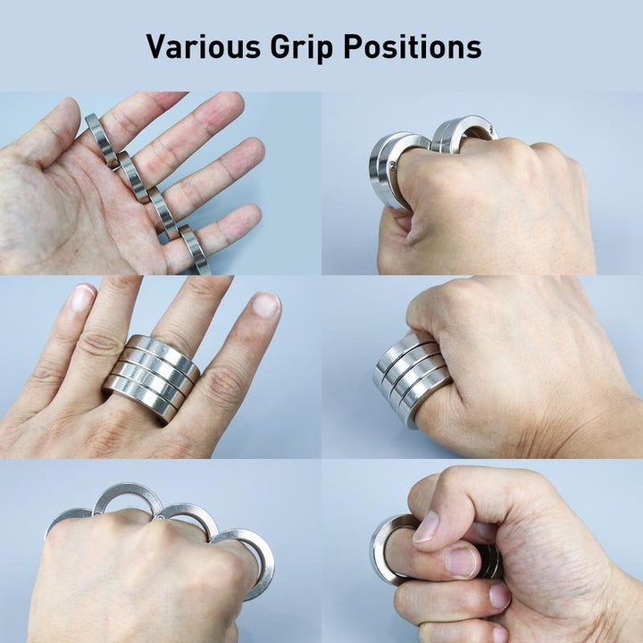 Stornfield | Foldable Four-Ring Titanium Steel Fidget Toy