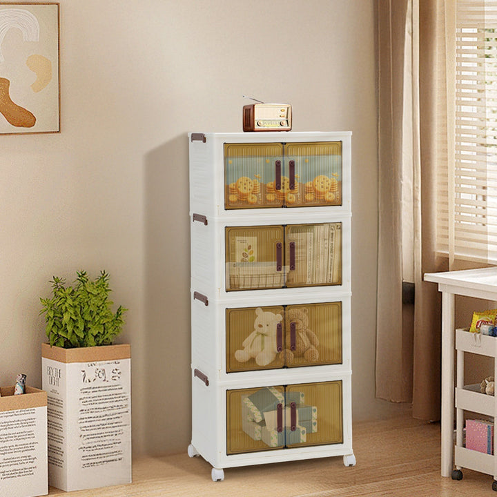 Storage box lockers with doors & wheels | Stornfield