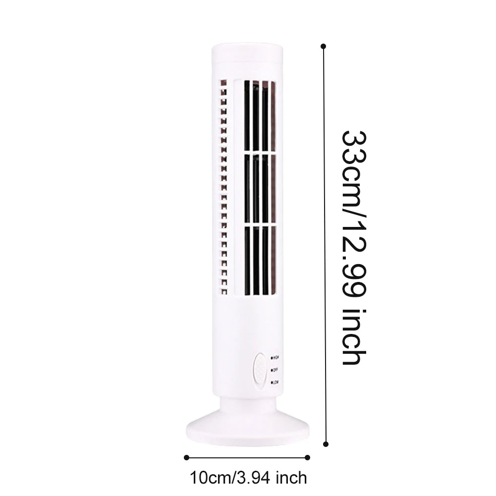 Mini Desktop Air Conditioner with USB Bladeless Cooling | Stornfield