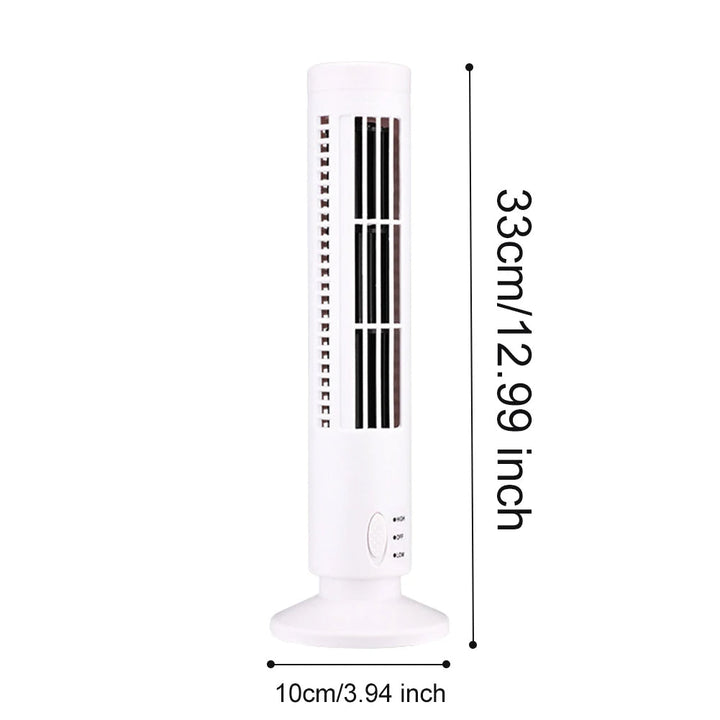 Mini Desktop Air Conditioner with USB Bladeless Cooling | Stornfield