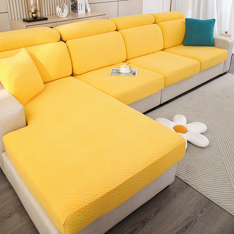Wrap-around stretch sofa cover | Stornfield