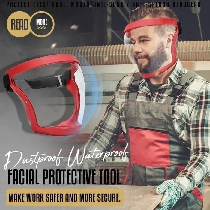 Face shield mask transparent – occupational safety | Stornfield