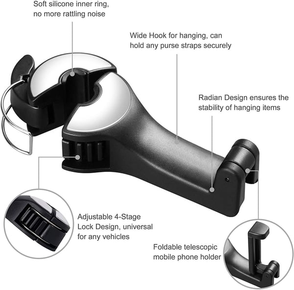 Headrest holder car hook | Stornfield