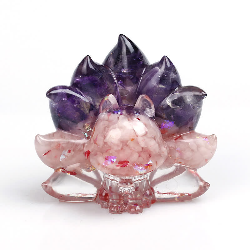 Stornfield | Frendorf Nine-Tailed Fox Gemstone Ornament
