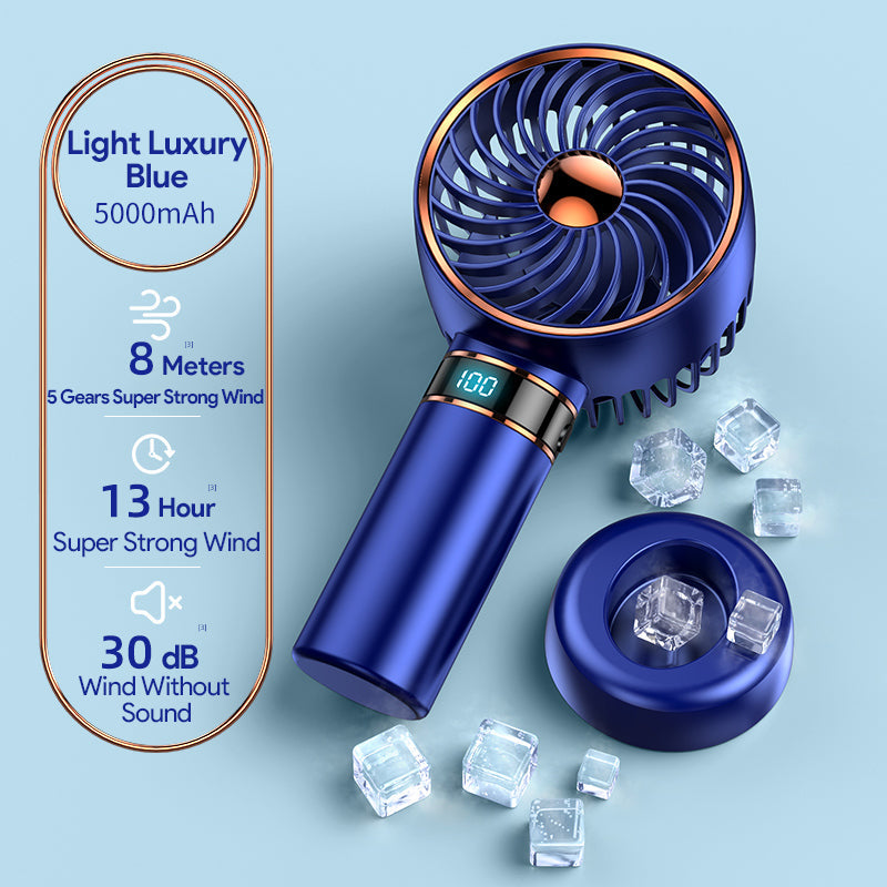 Portable 5000mAh Handheld Mini Air Conditioner Fan | Stornfield