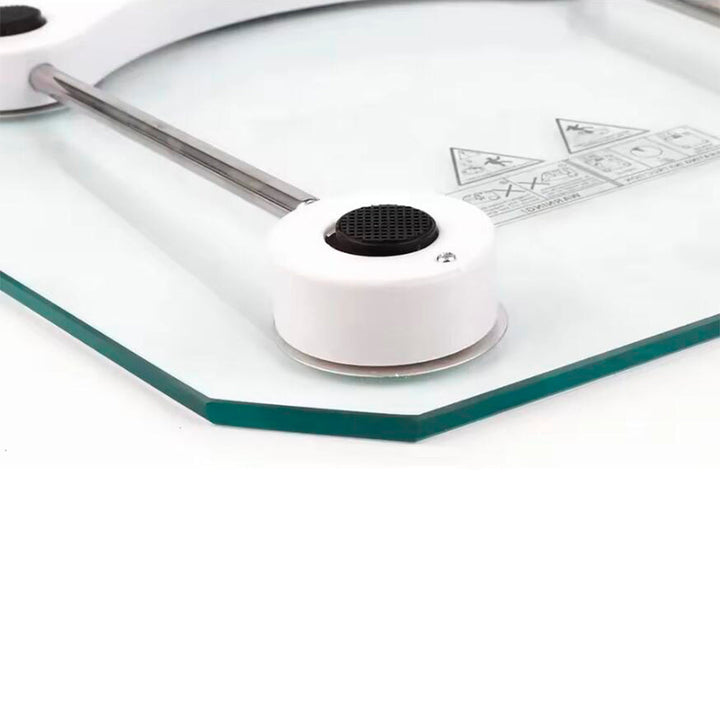 Personal scale (180 kg) with transparent glass platform | Stornfield