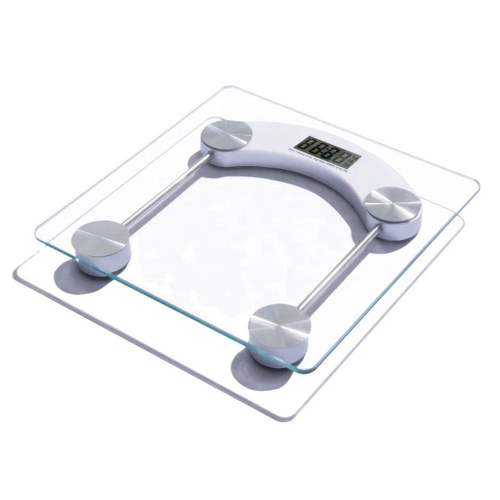 Personal scale (180 kg) with transparent glass platform | Stornfield