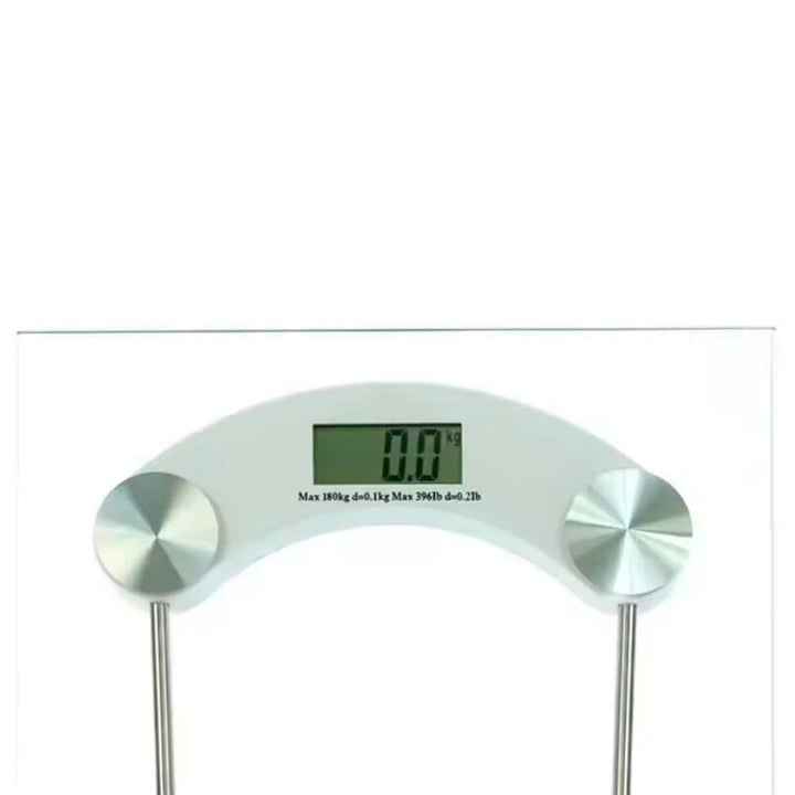 Personal scale (180 kg) with transparent glass platform | Stornfield
