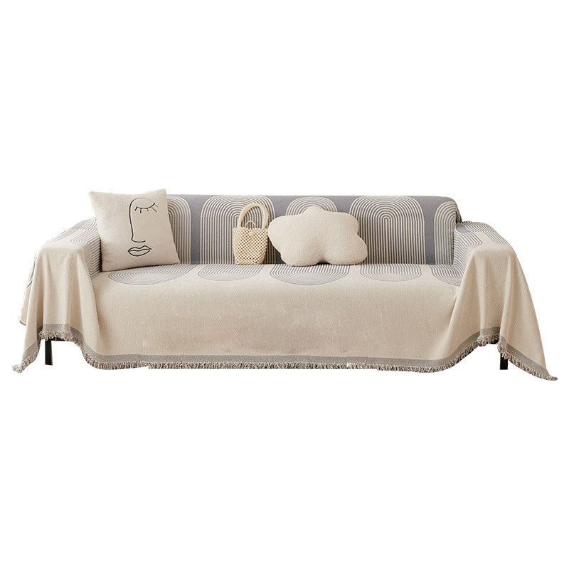 Double-Sided Chenille Sofa Cover | Stornfield