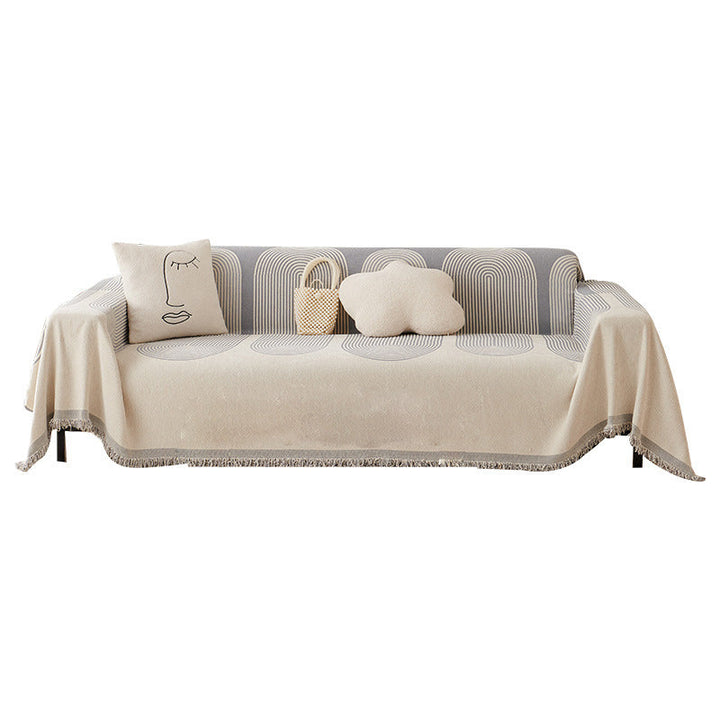 Double-Sided Chenille Sofa Cover | Stornfield