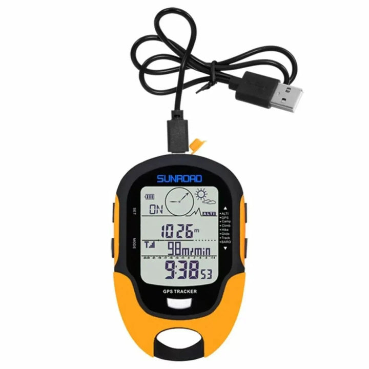 GPS Tracker Outdoor Black Orange | Stornfield