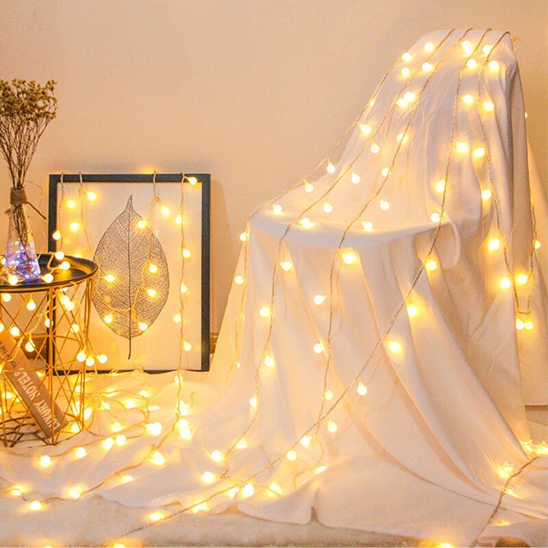 Stornfield | USB Ball Bulb String Lights / Battery Operated