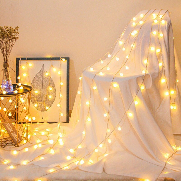 Stornfield | USB Ball Bulb String Lights / Battery Operated