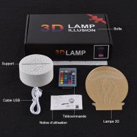 Stornfield | Lampe 3D Marvel Black Panther Stealth