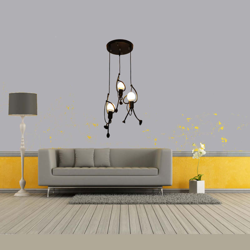 Stornfield | Retro Iron Man Pendant Light