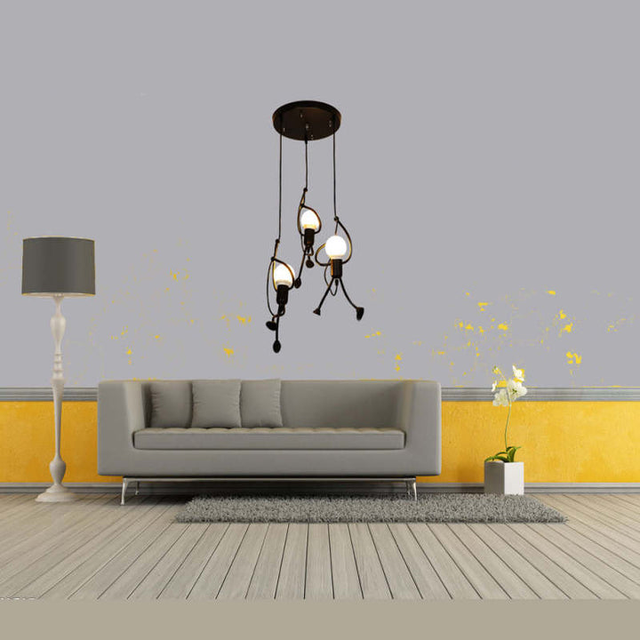 Stornfield | Retro Iron Man Pendant Light
