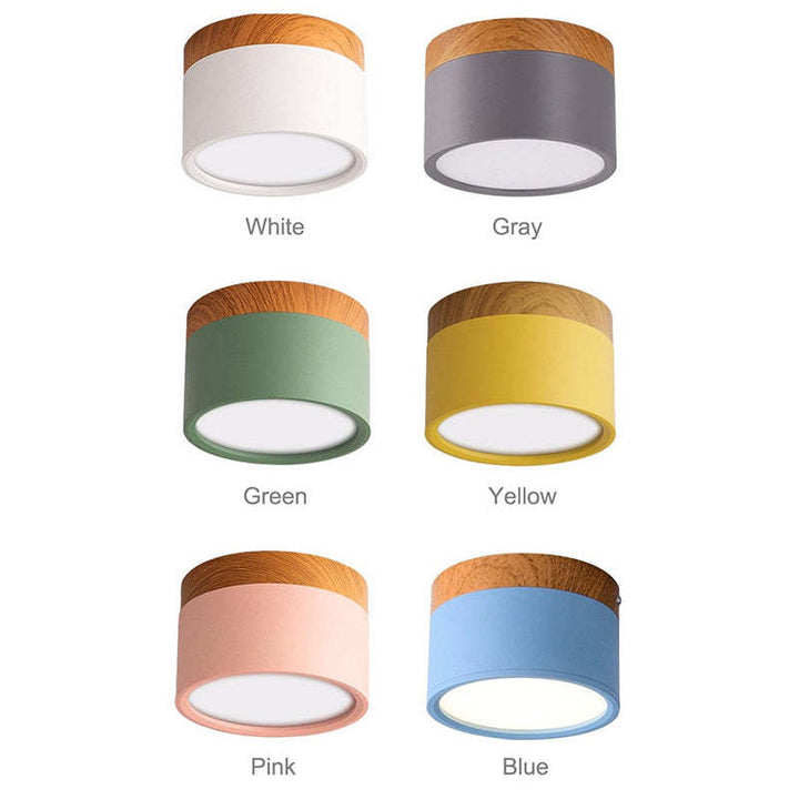 Morandi Style Modern LED Ceiling Lamp - LumiModo | Stornfield