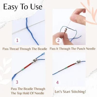 Embroidery needle set for precise sewing and embroidery | Stornfield