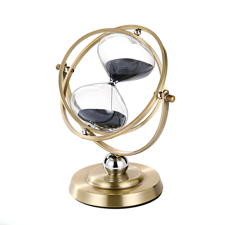 Elegant hourglass with soothing sand flow and Stornfield style