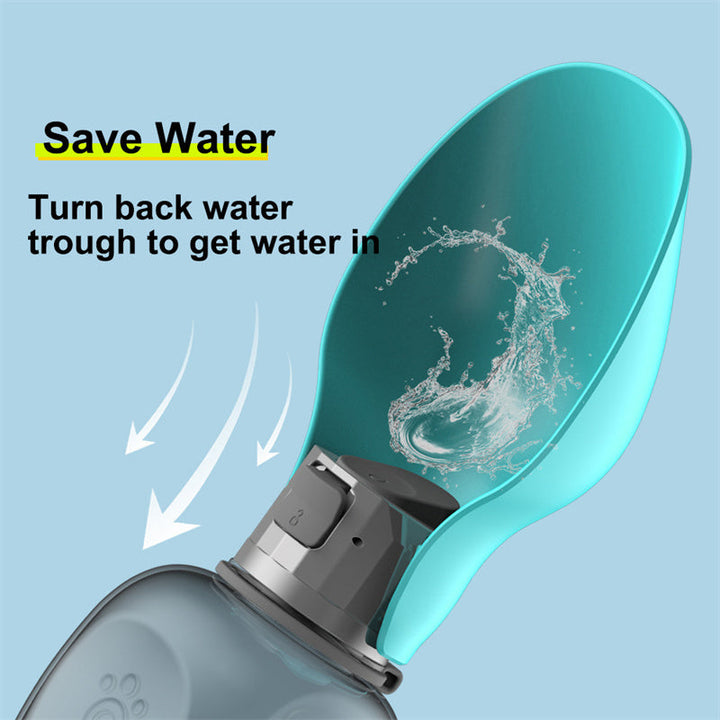 Portable 800ml Dog Water Bottle. | Stornfield