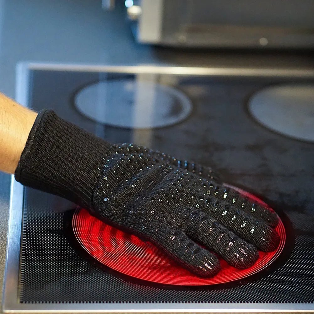 Stornfield | BBQ GLOVES – Extreme Heat Resistant Safety Gear