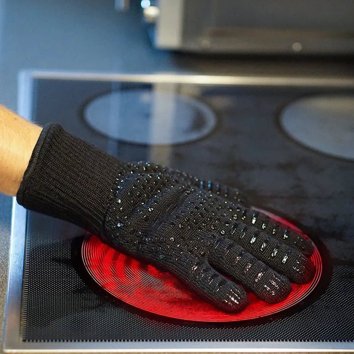 Stornfield | BBQ GLOVES – Extreme Heat Resistant Safety Gear