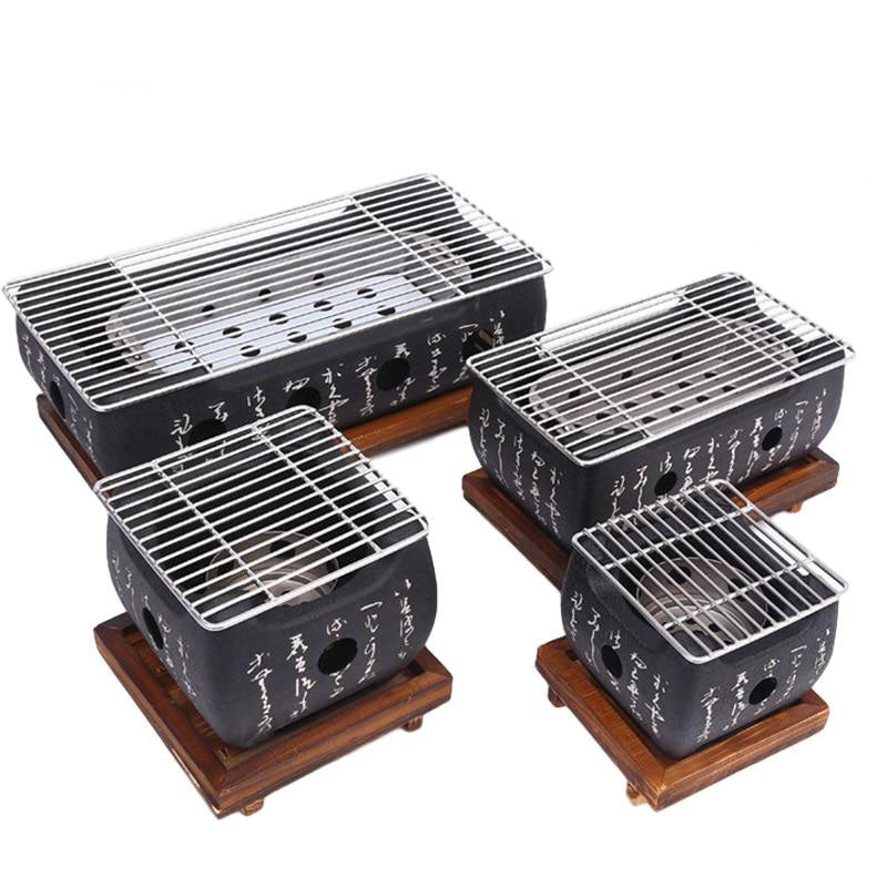 BBQ Grill Charcoal Barbecue Grills Indoor Outdoor BBQ Grill Pan Stove | Stornfield