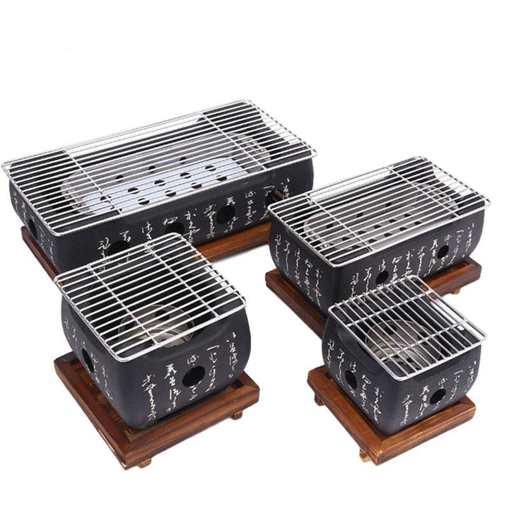 BBQ Grill Charcoal Barbecue Grills Indoor Outdoor BBQ Grill Pan Stove | Stornfield