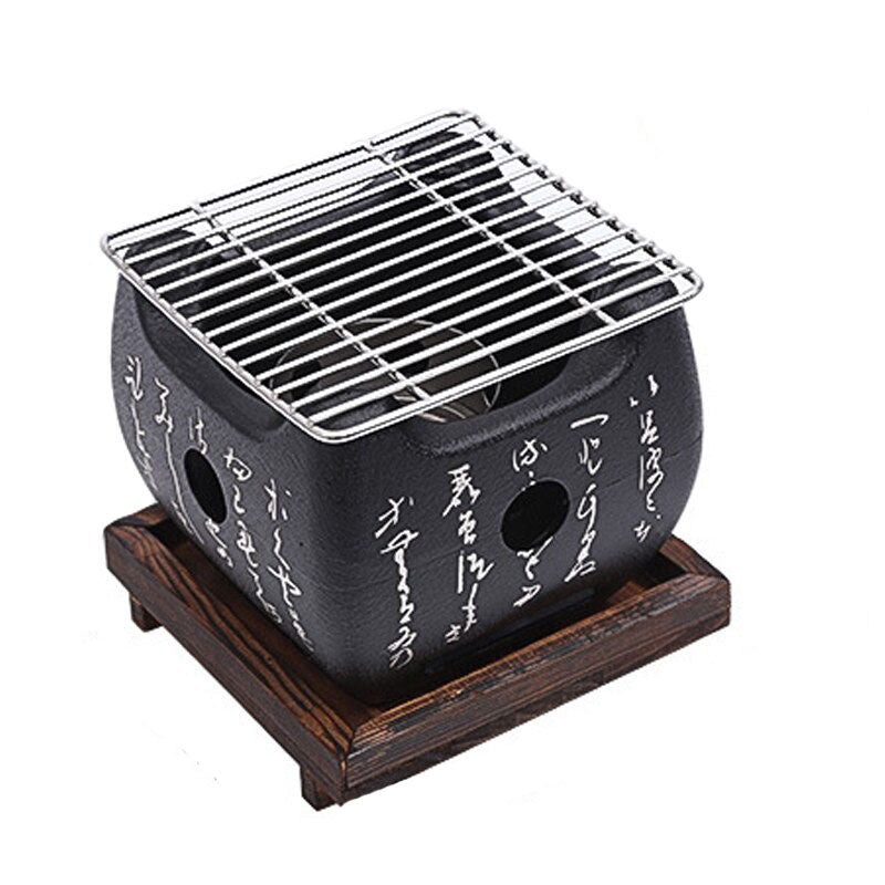 BBQ Grill Charcoal Barbecue Grills Indoor Outdoor BBQ Grill Pan Stove | Stornfield