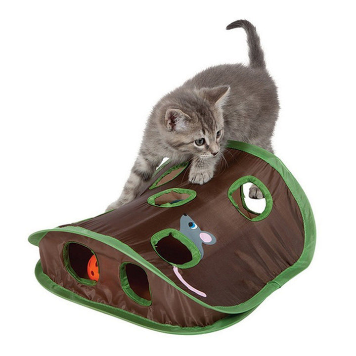 Interactive cat search and hide tunnel. | Stornfield