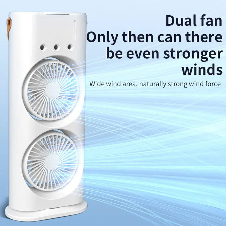Double-Ended Spray Fan: Portable Air Cooler | Stornfield