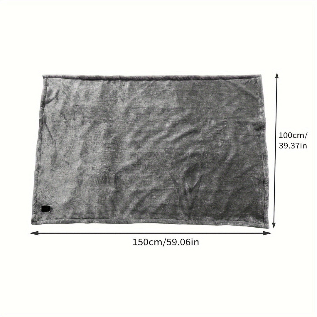 12V Heated Car Stornfieldanket - Soft Flannel Stornfieldanket with Overheat Protection for Car and Camping | Stornfield