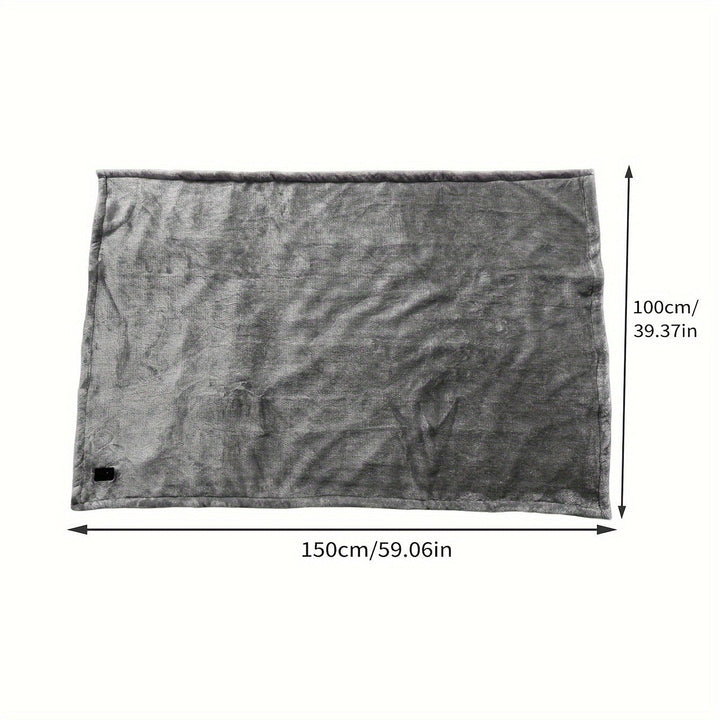 12V Heated Car Stornfieldanket - Soft Flannel Stornfieldanket with Overheat Protection for Car and Camping | Stornfield