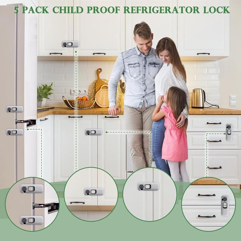 Child Safety Cabinet Locks Multi-Pack | Stornfield
