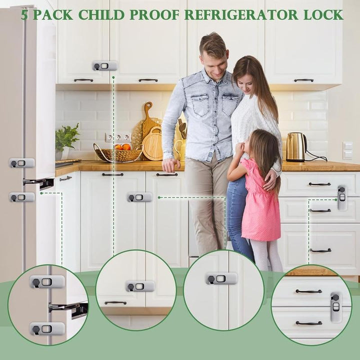 Child Safety Cabinet Locks Multi-Pack | Stornfield