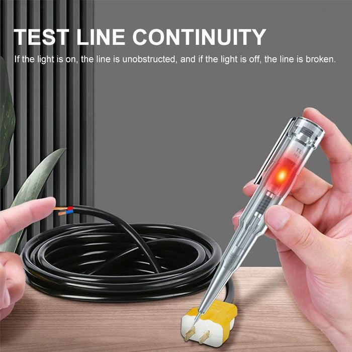 ProVolt Voltage Detector Set – Waterproof & LED Indicator (2 Pieces) | Stornfield