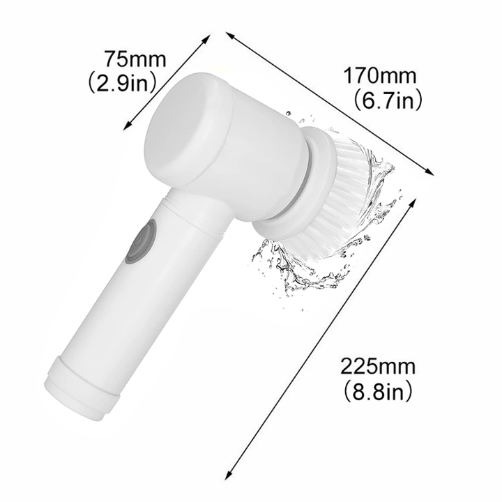 Rechargeable electric cleaning brush Saker | Stornfield